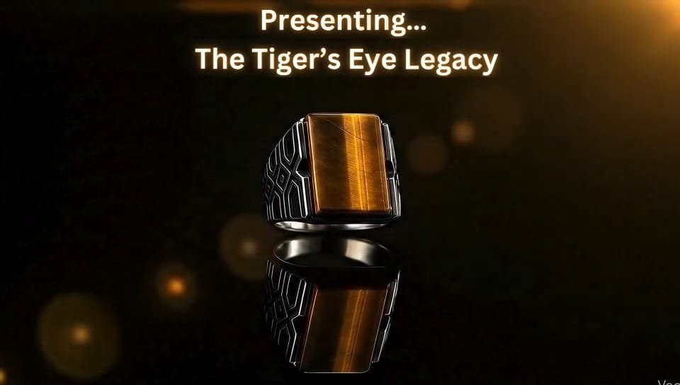 Tiger’s Eye Legacy Ring for Men